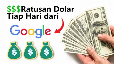Cara Dapat Uang Dari Google